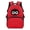 Cartoon Spider Face Print, variant on POLERO Colorful Monster Truck Pattern 17 Inch Bookbag for Teen Boys, Polyester Large Capacity Waterproof Schoolbags for Camping