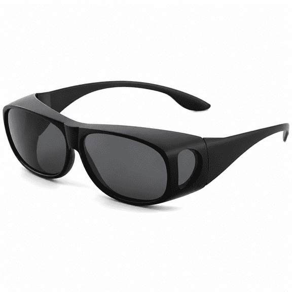 Elvoria Polarized Sunglasses - Uv400 Anti-Reflective Sunglasses for Eyeglasses - Men'S and Women'S Over-Sunglasses - Cycling, Hiking, Fishing, Golf