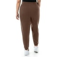 thumbnail image 3 of Terra & Sky Women's Plus Size Fleece Sweatpants, 3 of 8