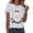 White, variant on Duqingm Halloween Shirts Women I'm Just Here Boos Funny Ghost Graphic Tee Tops,S