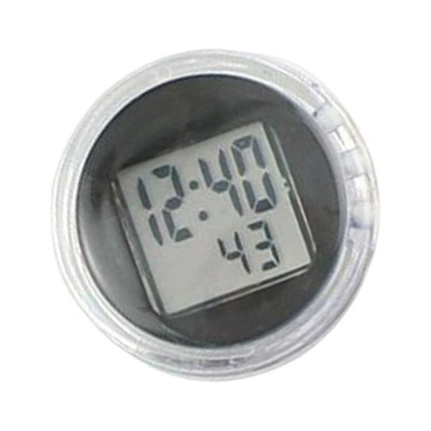 Kenally Reloj para salpicadero, tamaño compacto, accesorios para ciclismo, componente electrónico, reloj adhesivo, accesorios para Type7 NO7
