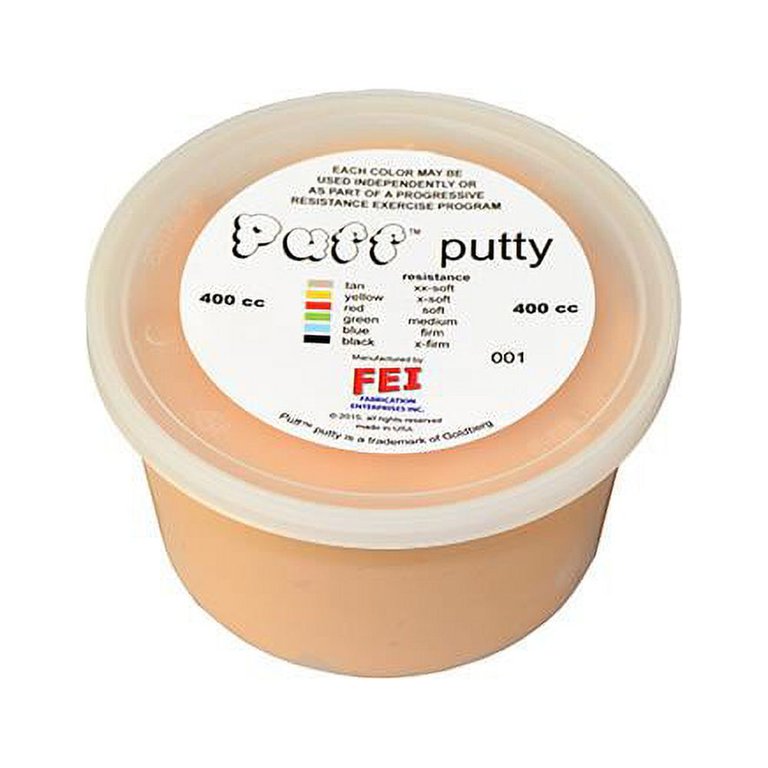 Puff LiTE Exercise Putty - xx-soft - tan - 400cc Puff LiTE Exercise Putty - xx-soft - tan - 400cc