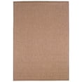 thumbnail image 2 of Couristan 5' x 9' Saddle Stitch Rectangular Area Throw Rug - Cocoa Brown, 2 of 9