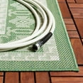 thumbnail image 5 of SAFAVIEH Machine Washable Rug Indoor/Outdoor Bermuda Collection - Bermuda Fredrick Geometric Indoor/Outdoor Area Rug, Green/Ivory, 8' x 10', 5 of 13