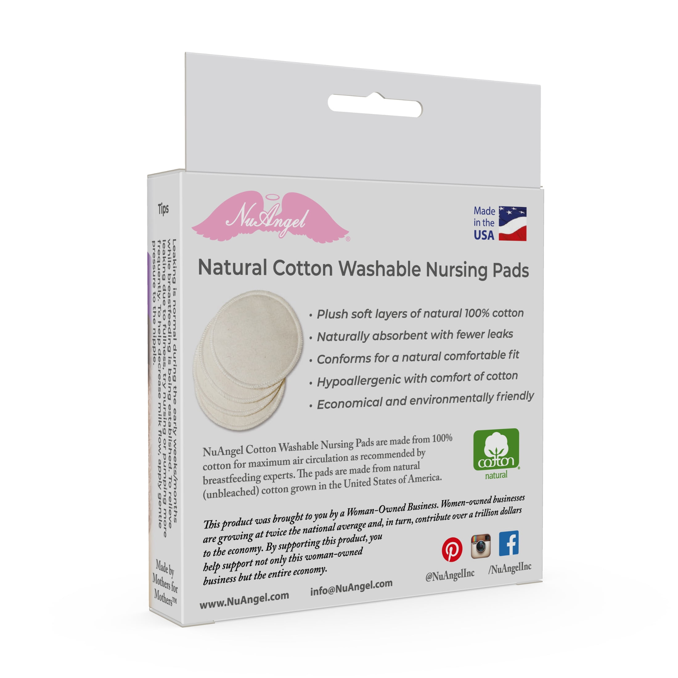 NuAngel Disposable Nursing Pads, 60 ct 
