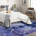 thumbnail image 4 of Hot Spring Stone Rugs for Living Room Bedroom - Zen Rug 6x9 - Flower Carpet for Home Decor - Washable Non Slip Patterned Indoor Large Area Rug - Soft & Low Pile (ZN&795), 4 of 7