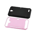 thumbnail image 3 of Zte Warp 7/ Z959 Slim Armor Hybrid Case With Card Holder In Pink, 3 of 4