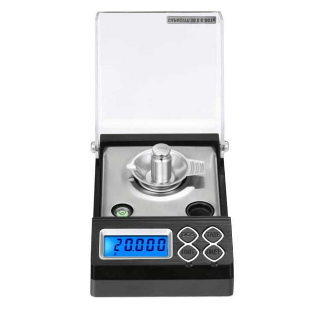 Báscu digital de alta precisión para joyería, báscu de , peso de , tamaño , 30 g 30g Hugo Gramo de escala de joyería digital
