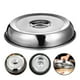 thumbnail image 4 of Juego de 3 tapas de acero inoxidable tipo domo para servir filetes, resistentes al aceite., 4 of 7