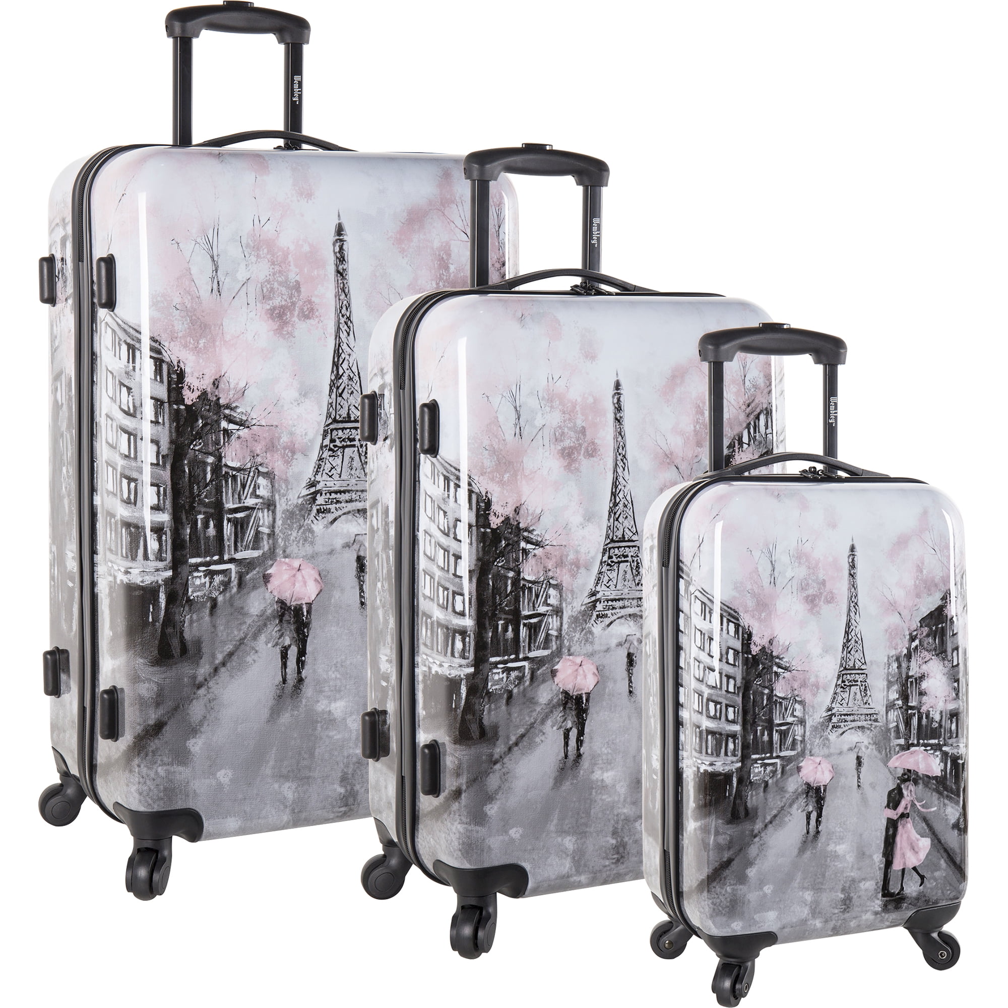 Wembley Wembley 3 Piece Hardside Spinner Luggage Set
