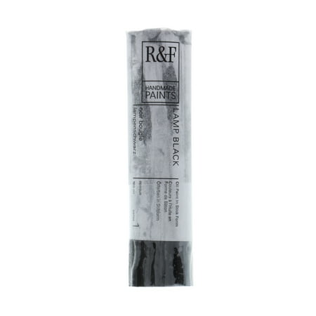 UPC: 0836943003187 | R&F Handmade Paints Pigment Stick 100ml Lamp Black