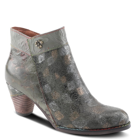 L'Artiste Bestlove Women's Leather Ankle Boots with Cushioned Comfort