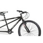Wonder Wheels 26 In. Tandem Shimano 21 Speed Bicycle, Bike, Steel Frame Alloy Rims 36 H - Black