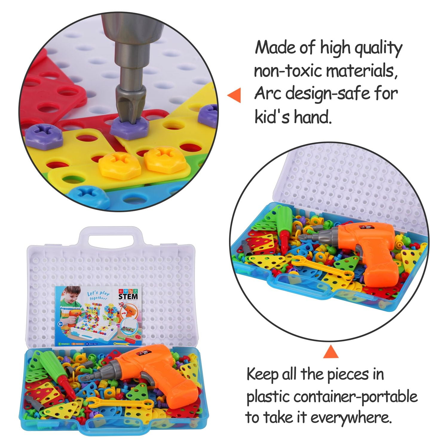 Tools Set Plastic Model Kit Drill Stock Illustration 688546546