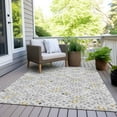 thumbnail image 6 of Addison Rugs Chantille Indoor/Outdoor Transitional Floral Silver Washable Rectangle Rug, 8' x 10', 6 of 6