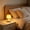 Yellow, variant on UttpKLBx Purple Rabbit Shaped Night Light, Soft LED Table Lamp for Bedroom, Battery Powered Cute Decoration for Home and Party