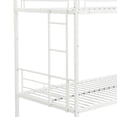 thumbnail image 4 of Miekor Furniture Metal Bunk Bed With Trundle White B5A1337, 4 of 6