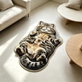 thumbnail image 5 of AMARHH Cat Shaped Fluffy Plush Floor Mat, Washable Faux Fur Animal Rug for Home Bedroom Living Room, Soft Cozy Bedside Decor Accent for Cat Lover Gift, 5 of 6