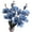 blue, variant on Simulated Magnolia Bouquet Colorful Artificial Flower DIY Flower Arrangement Vase Decoration Home Office Desktop Decor 43cm snow cyan Smile Home