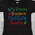 thumbnail image 4 of Inktastic Montana Grandma Loves Me Boys or Girls Baby Bodysuit, 4 of 5