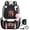 5, variant on New cartoon anime digital fun circus creative print backpack with USB charging, large capacity, lightweight, durable, casual and versatile student campus backpack