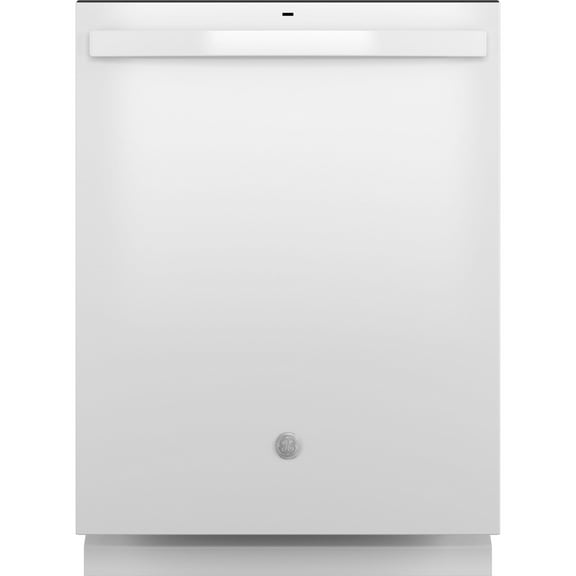 GE Top Control with Plastic Interior Dishwasher Sanitize Cycle & Dry Boost - GDT535PGRWW