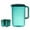 Yellow, variant on Kcavykas Drink Dispensers for Parties 5L 1.32 Gallon Cold Kettle with Faucet Plastic Refrigerator Beverage Dispenser with Faucet Large Capacity Party Beverage Ice Syrup Jug Fruit Tea Pot Bucket