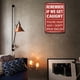 thumbnail image 2 of Placa Metal Vintage Con Frase Común Pintura Hierro Rectangular Pared (20 X 30 Cm), 2 of 9