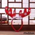 thumbnail image 1 of Diademas de Navidad para niños y adultos, adornos de reno, decoraciones navideñas, árbol de Papá Noel, astas de alce, diadema para el cabello, 1 of 4