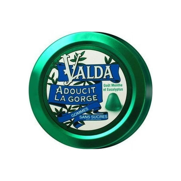 Valda Pastilles Gums Mint Eucalyptus Taste sugarfree 50g