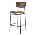 thumbnail image 1 of MOE'S Home SAILOR BAR STOOL DARK BROWN, 1 of 4