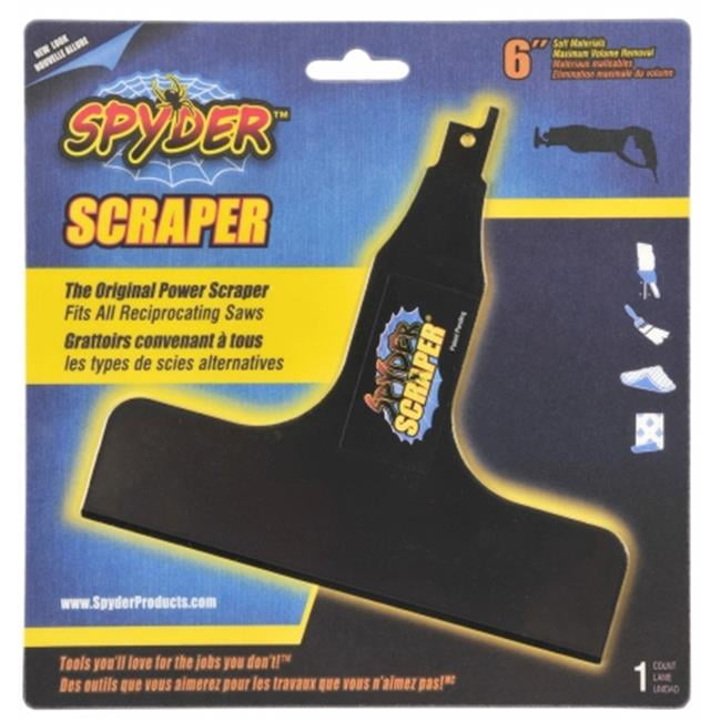 SPYDER 137 Scraper Blade,Reciprocating Saw,Steel