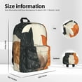 thumbnail image 6 of Goofa Four Cats Watching Rain Printed Backpack,Laptop Backpack,Durable Anti-Theft Travel Work Backpack,Water-resistant Backpack, 6 of 9