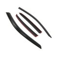 thumbnail image 2 of Tuningpros WD2-777 Outside Mount Window Visor Deflector Rain Guard Dark Smoke 4 Pcs Set For 2013-2015 Audi A3 Sedan, 2 of 5