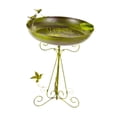 thumbnail image 2 of Soporte de baño para pájaros de metal, diseño vintage, comedero para pájaros para uso en exteriores, patio, césped, 2 of 9