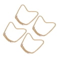thumbnail image 4 of Cadena De Bordillo De Aluminio, Cadena Artesanal De Metal Simple De 1 M, 8 Piezas, Fácil De Almacenar, Elegante Para La Fabricación De Joyas ANGGREK Otros, 4 of 8