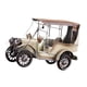 thumbnail image 4 of Modelo de coche clásico, antigüedad, festival, regalo, estantería, coleccionable, novedad, miniatura Blanco, 4 of 9