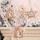 thumbnail image 4 of KG Navidad listo para enviar Noel Navidad 12cm 5 pulgadas con pilas decoración navideña iluminada de madera LED ornamento para árbol de Navidad, 4 of 4