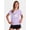 Purple Rose, variant on Girl's Team Sparkle Graphic T-Shirt, Sizes 4-18