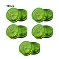thumbnail image 2 of Yuarrent 10 piezas aptas para pedales de guitarra eléctrica rendimiento al siguiente nivel accesorios de guitarra de plástico efector Accesorios para instrumentos musicales verde, 2 of 6