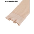 thumbnail image 6 of Deago 12 Pairs Women's Sheer Ruffle Socks Nude Stocking Summer Ultra Thin Cool See Through Silk Ankle Socks for Women, 6 of 8