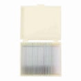 thumbnail image 2 of 20pcs Biology Microscope Slide,  Optical Glass Specimens with Dye Treatment for Clear Structure, Safe to Use with Shockproof Box, Ideal for Microbiology Studies, 2 of 7