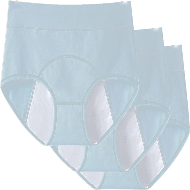 XINQIHANG 3 Pcs Culottes Anti-Fuites pour Femmes, Culottes Anti-Fuites pour Incontinence pour Femmes Lavables