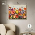 thumbnail image 5 of Impasto Flowers Canvas Floral Art by Art Remedy, Gold Frame, 36" x 30", 5 of 7