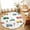 White, variant on Entryway Rug 2'x3', Green Cartoon Truck Kitchen Runner Rugs Non-Slip Carpet Mats, Funny Cute Colorful Car Tree Polka Dot Bedside Rugs Runners Washable Floor Carpet for Bathroom Laundry Room