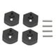 thumbnail image 3 of Adaptador hexagonal RC, 4 piezas Rueda RC Cubo hexagonal de rueda RC Acoplador hexagonal RC Durabilidad mejorada, 3 of 9