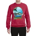 thumbnail image 2 of Tarpon Extreme Unisex Crewneck Graphic Sweatshirt, Vintage Heather Red, 2XL, 2 of 3