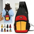 thumbnail image 2 of Women Sport Bags Multifunctional Backpack Shoulder Bags With USB Design, 2 of 10
