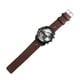 thumbnail image 1 of Reloj Cuarzo para Hombre Relojes Multiusos Cuero Grandes (marrón Claro), 1 of 8