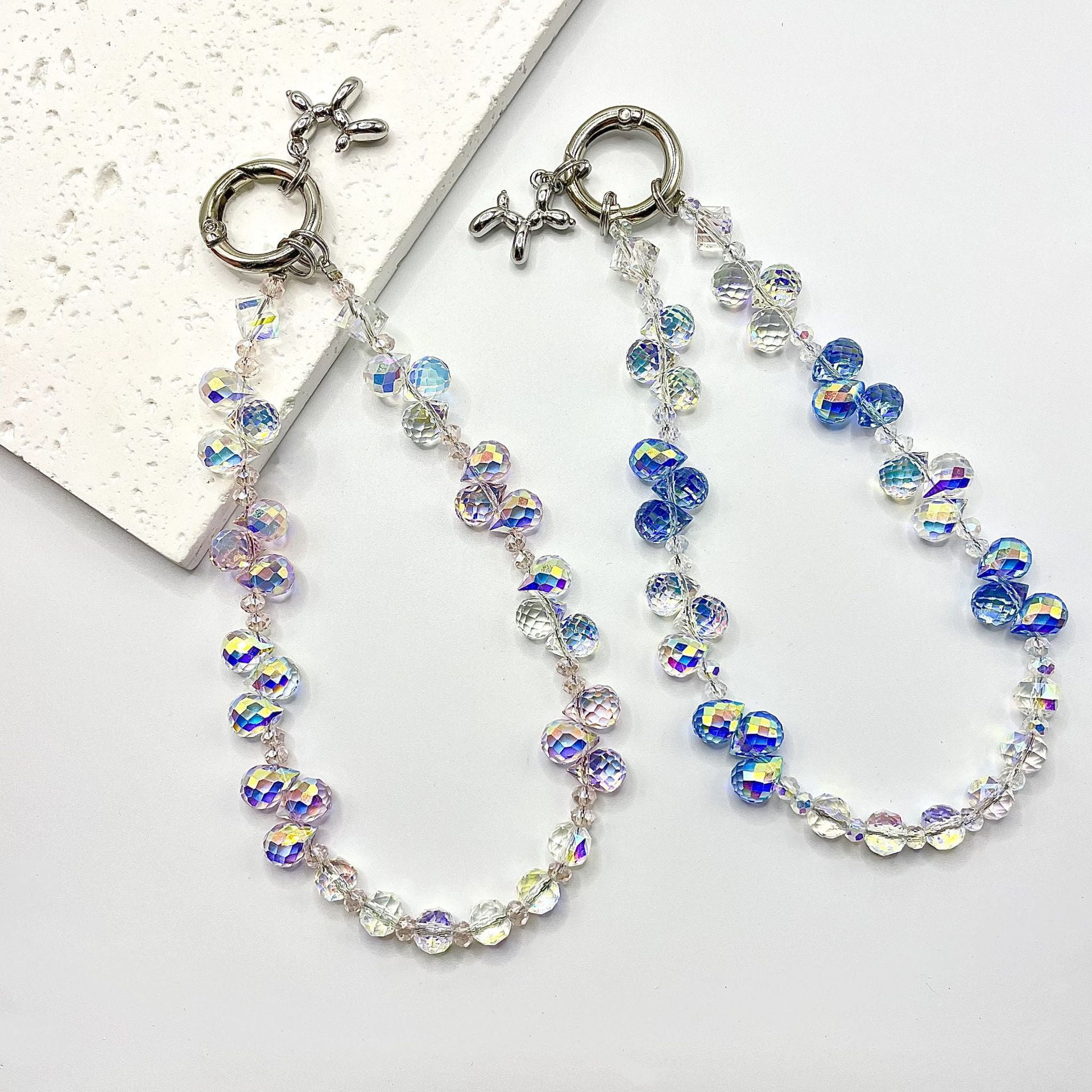 New Sparkling Crystal Phone Chain - Original Wrist Lanyard for Phones, Bags, and Keys